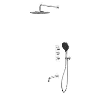 Душевой комплект термостатический WHITECROSS Y YSET11TOPCR хром